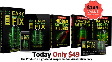 Easy Battery Fix  Discounted Offer